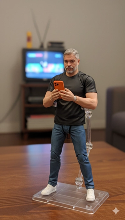 action figures, such as shfiguarts and figma