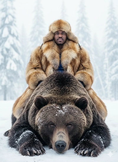 bear facing