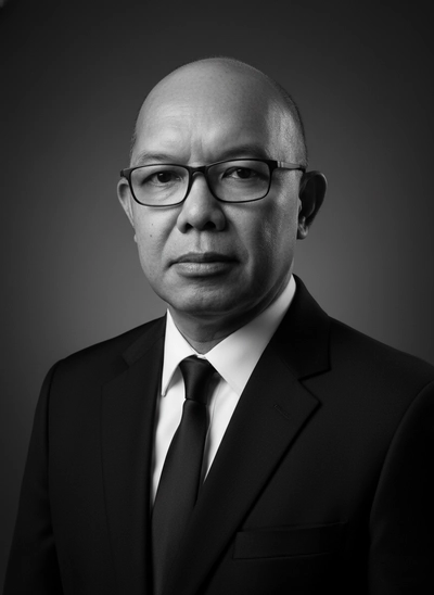 Black & White Editorial Portrait