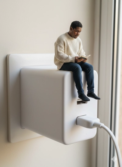 carregador de parede USB-C colossal