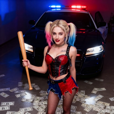 Chaos in Red and Blue Lights