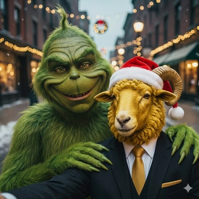 Christmas selfie