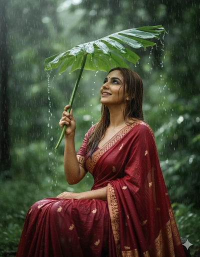 Cinematic Rain Shot