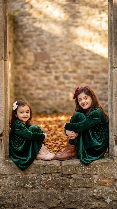Cinematic Realistic Prompt – Two Kids