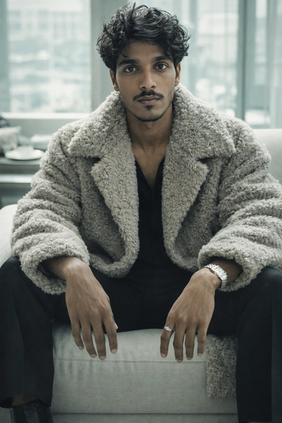 Confident allure in urban chic