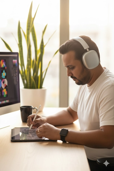 Creating a Home Office Portrait