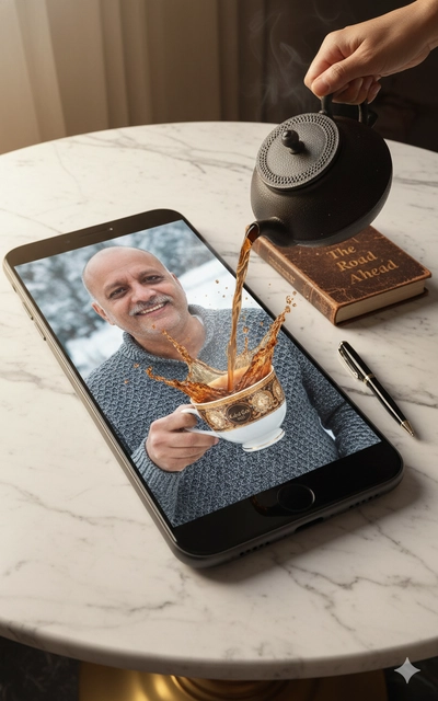 Cup and screen