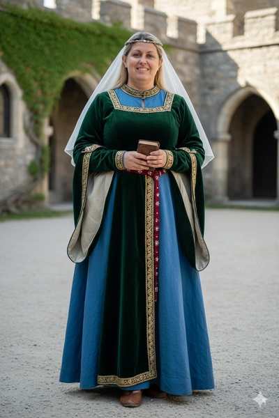 Dama medieval.