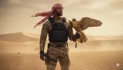 Desert soldier