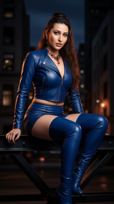 Electric Blue After Dark