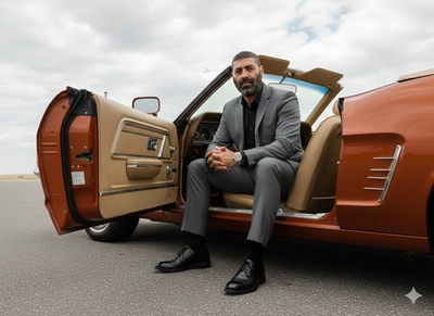 elegant man