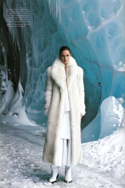 Fashion winter editorial or lookbook