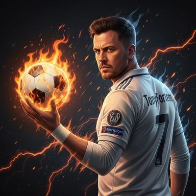 Flaming Goal Scorer