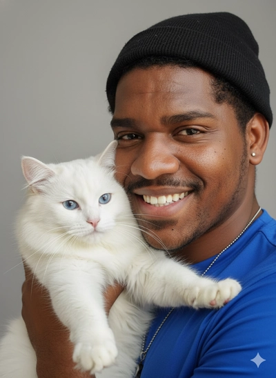 Foto com o Gatinho