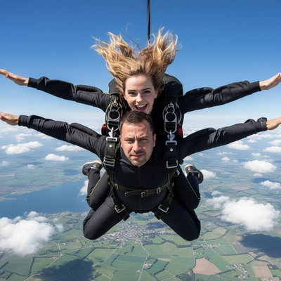 Freefall Joy: A Leap of Love