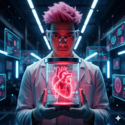 Futuristic Brain Research Laboratory
