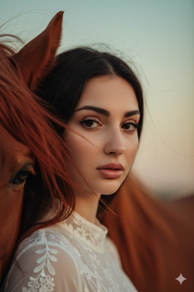 Girl & Hourse