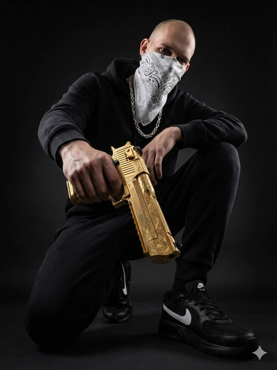 Gold Desert Eagle