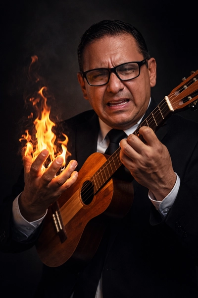 Guitarrista on Fire