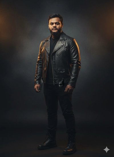 Handsome Portrait with Stylish Look