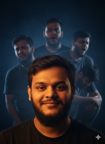 Handsome Portrait with Stylish Look