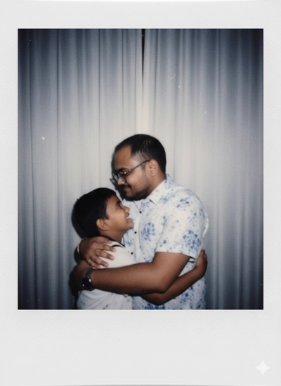 Hugging Younger Self