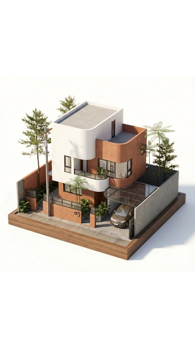 Image to diorama style