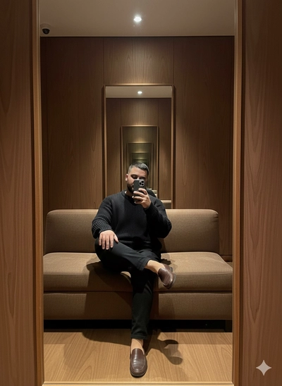 In mirror