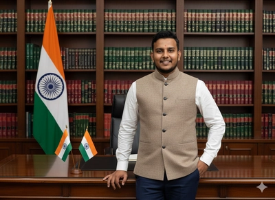 Indian Politician portrait