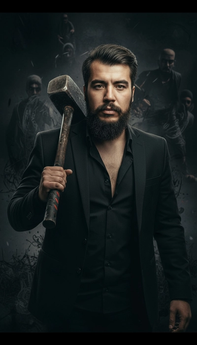 intense man