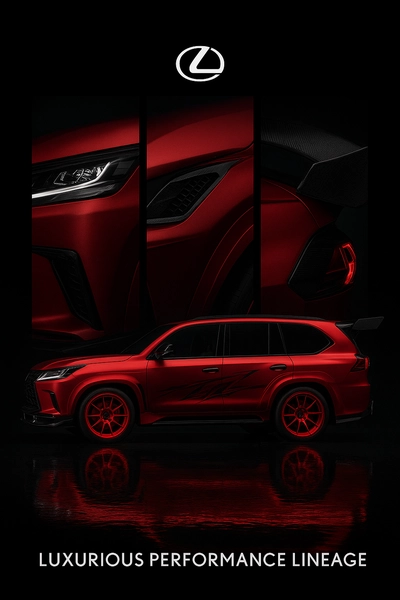 Lexus LX Bold Design and Performance