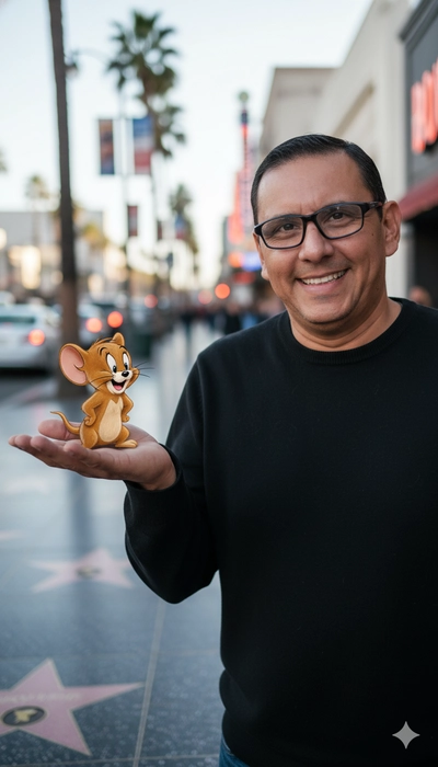 Man with Jerry