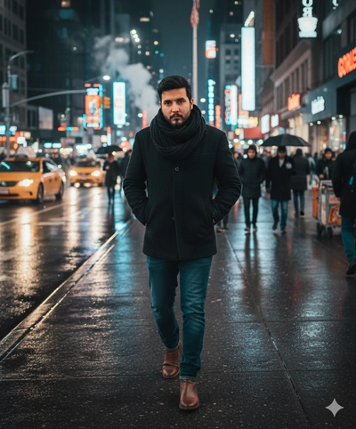 Men in NY city