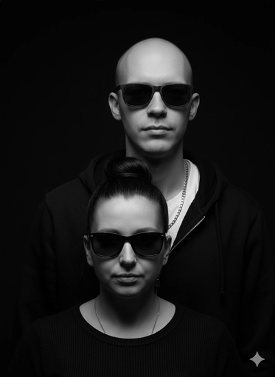 Monochrome duo