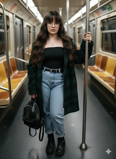 Mulher no Metrô