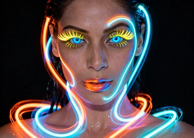 Neon Pulse: Eyes of the Electric Soul