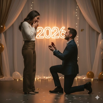 New Year’s Eve proposal