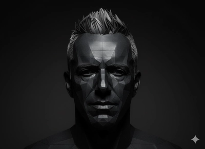 Origami face