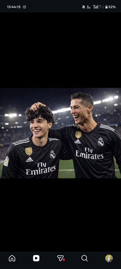 Pic with Ronaldo