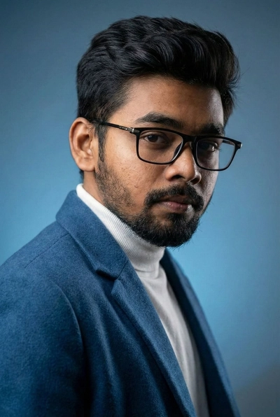 Professional man formal photo