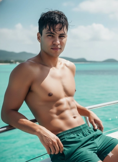 Prompt Editorial — Iate + Praia + Verão Cinematográfico