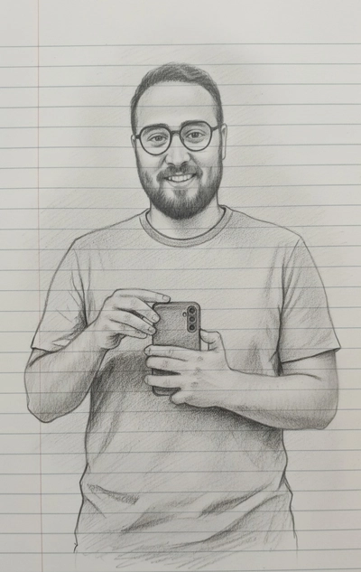 realistic pencil sketch