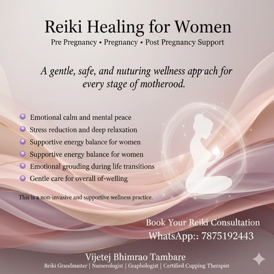 Reiki Healing for Women Advertisement