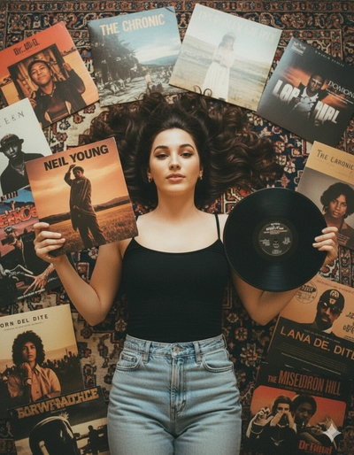 Rock, folk and country albums