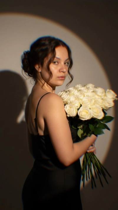 Rosas brancas