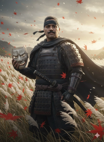 Samurai of the Winds – Cinematic Portrait