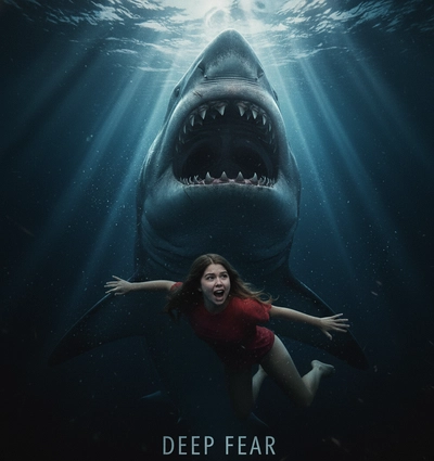 shark thriller movie poster