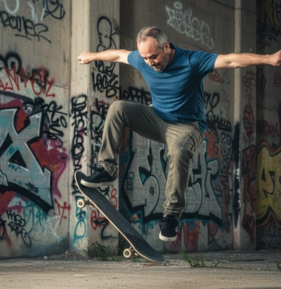 Skateboarding