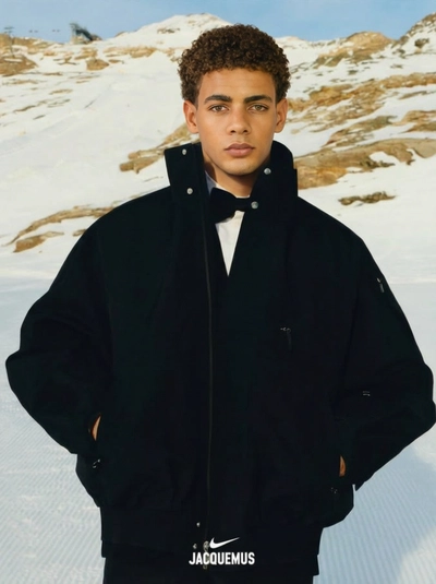 snowy portrait