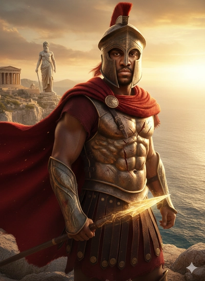 Spartan warrior